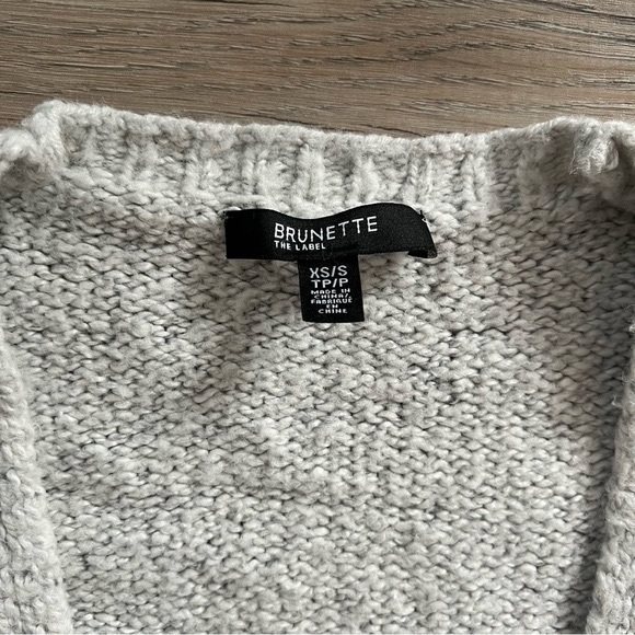 Brunette The Label Open Cardigan - Picture 4 of 4